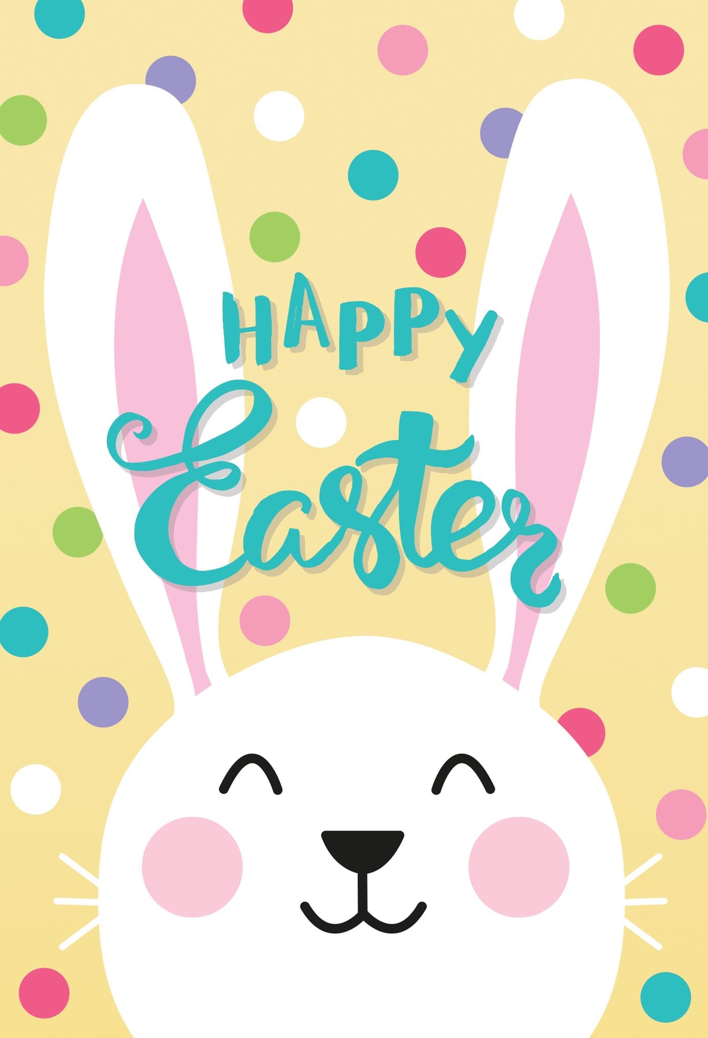 Easter Smiling Bunny