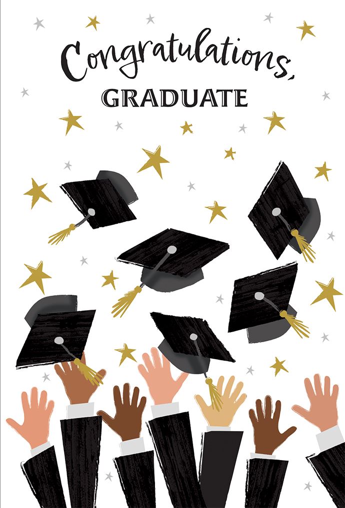 Graduation Tossing Caps