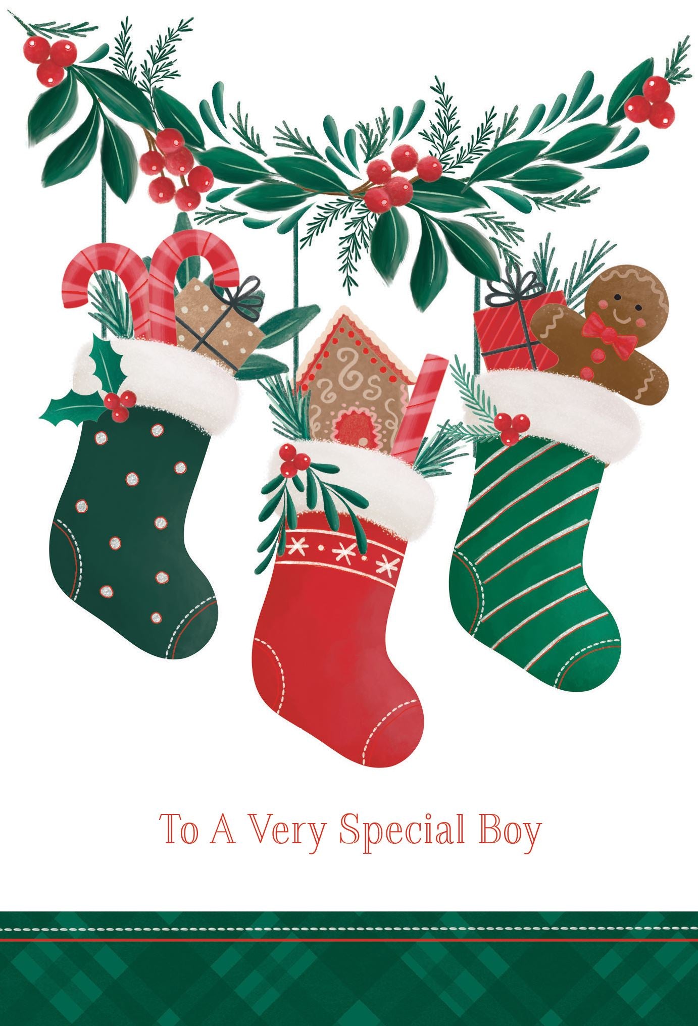 Christmas - Special Boy Three Stockings