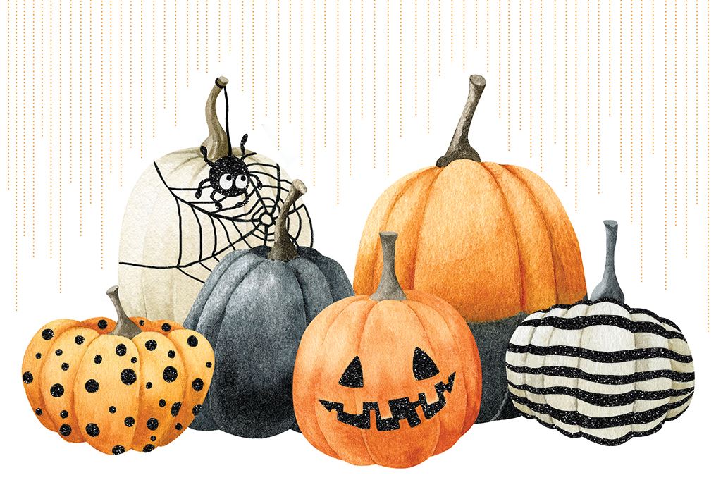 Halloween - Pattern Pumpkins