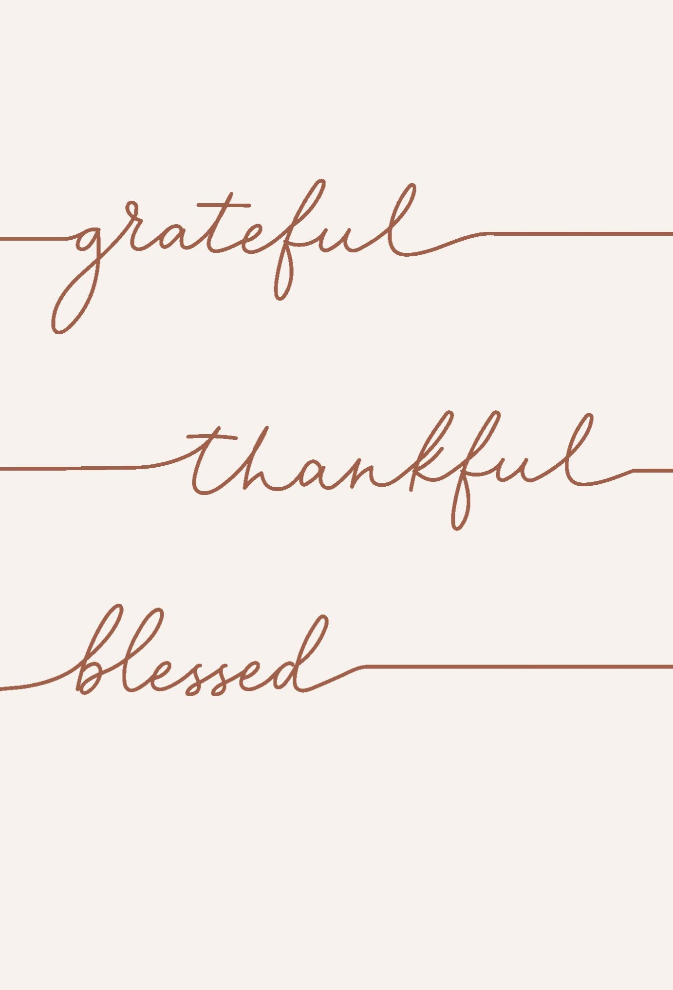 Thanksgiving - Thankful Script