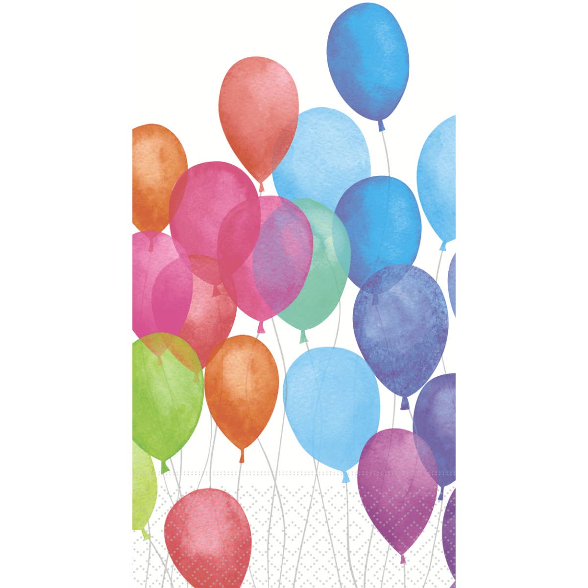 Paper Guest Towels Pack of 20 Bright Balloons