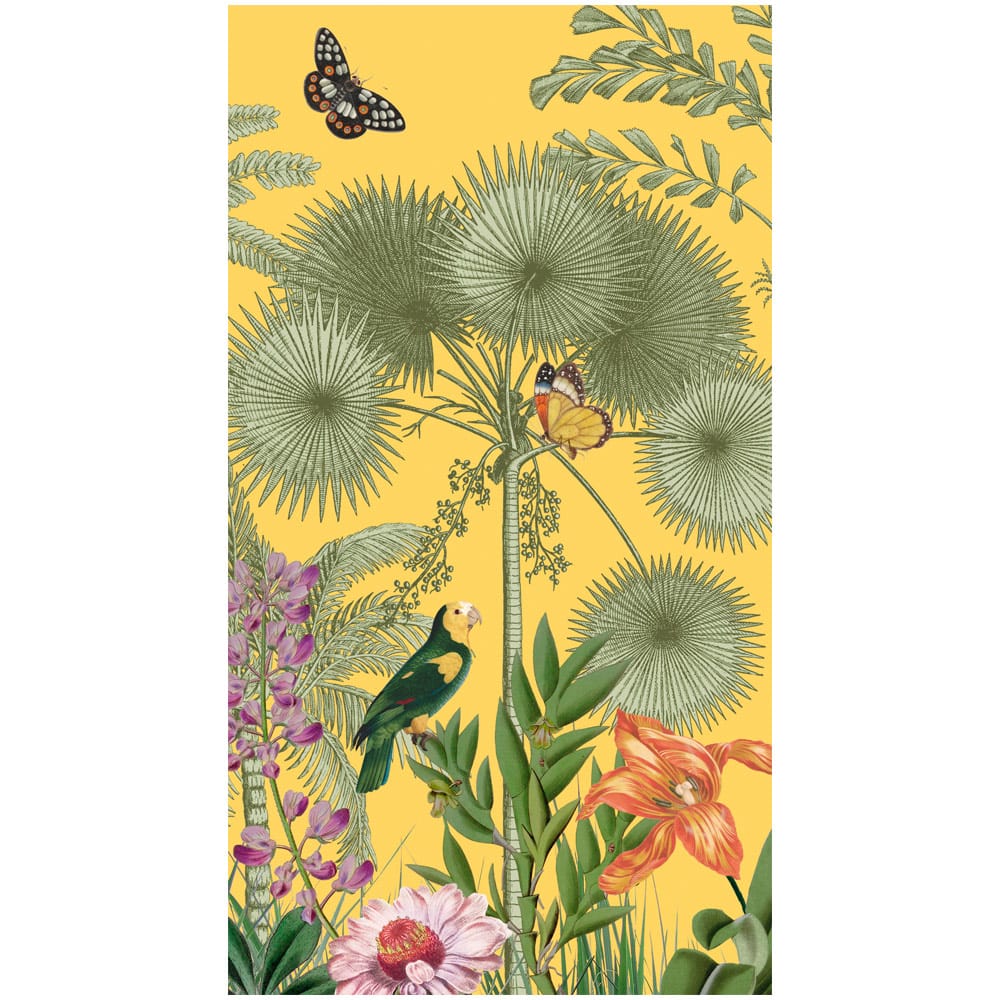 Paradise Garden Canary Guest Towel - package of 15