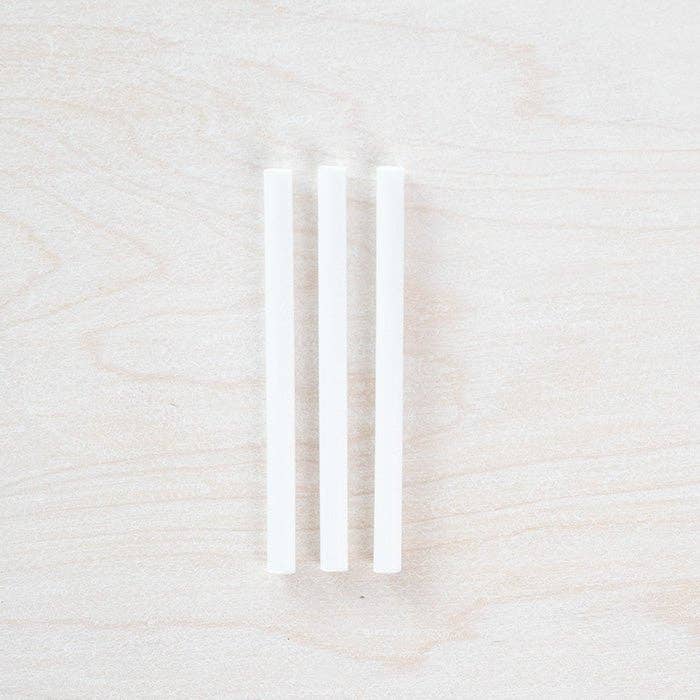 Lumos spare ink reservoirs 6x85mm set of 3 for stationery store - essential cotton core refills in glassine bag packaging