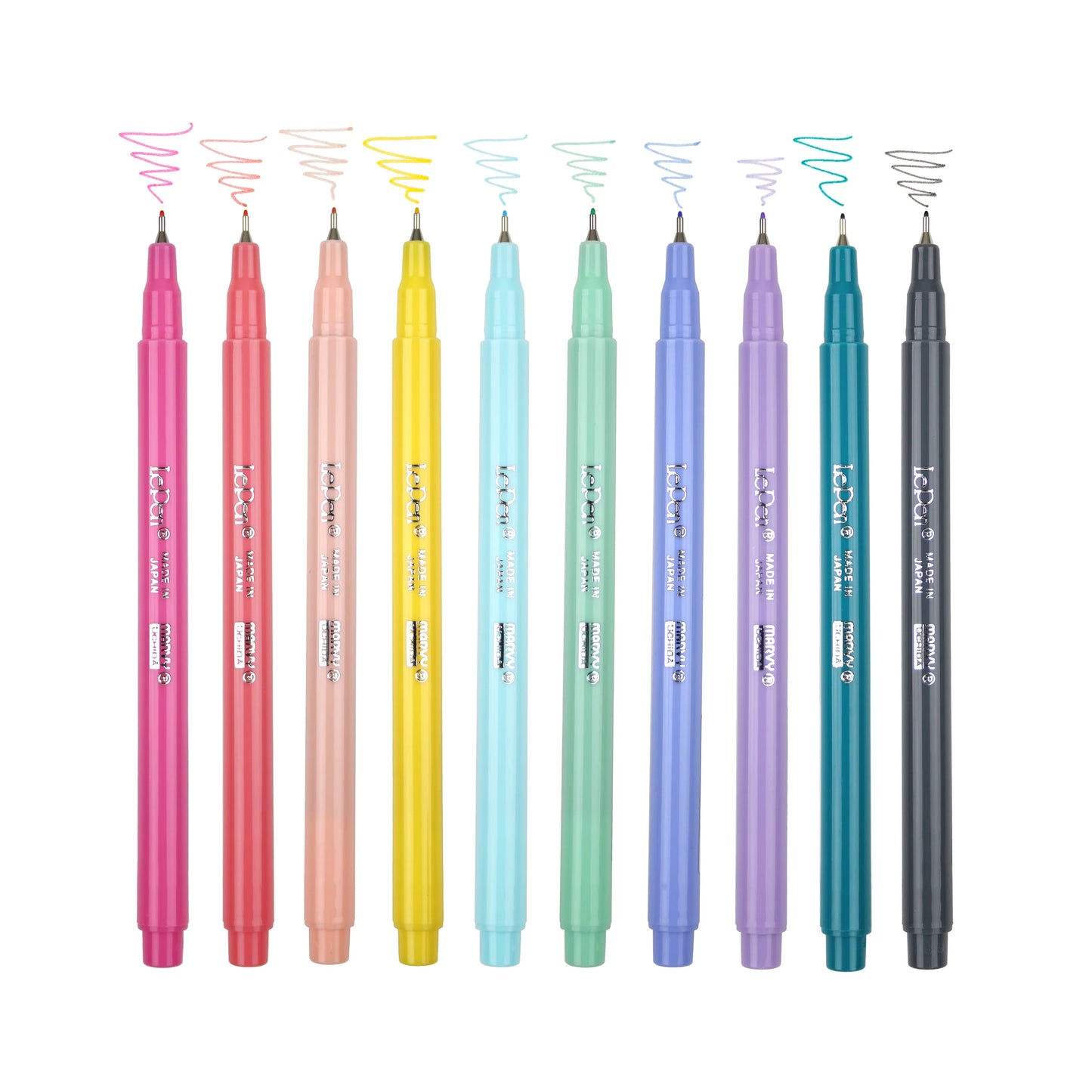 Le Pen Fineliners Pastel 10 pc.