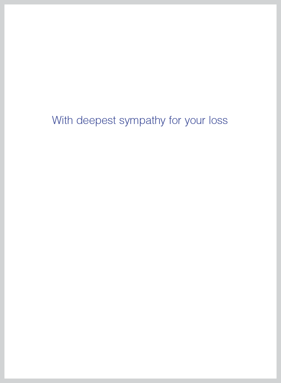 We imagine our cats Pet Sympathy Greeting Card