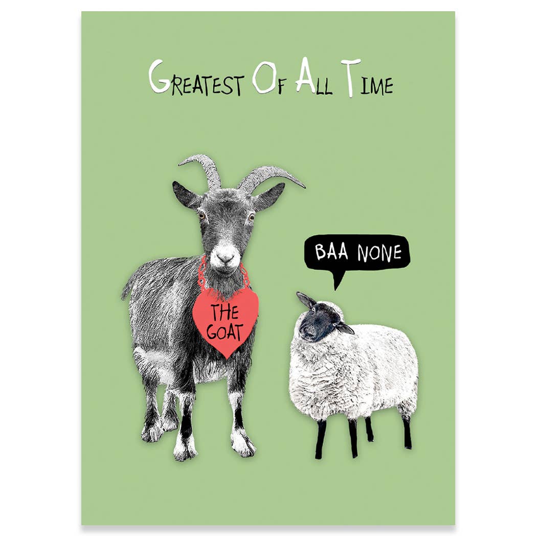 GOAT | CARTE BIRTHDAY CARD: Both
