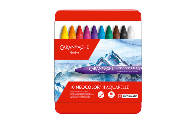 Caran d'Ache Neocolor II Aquarelle Wax Pastels