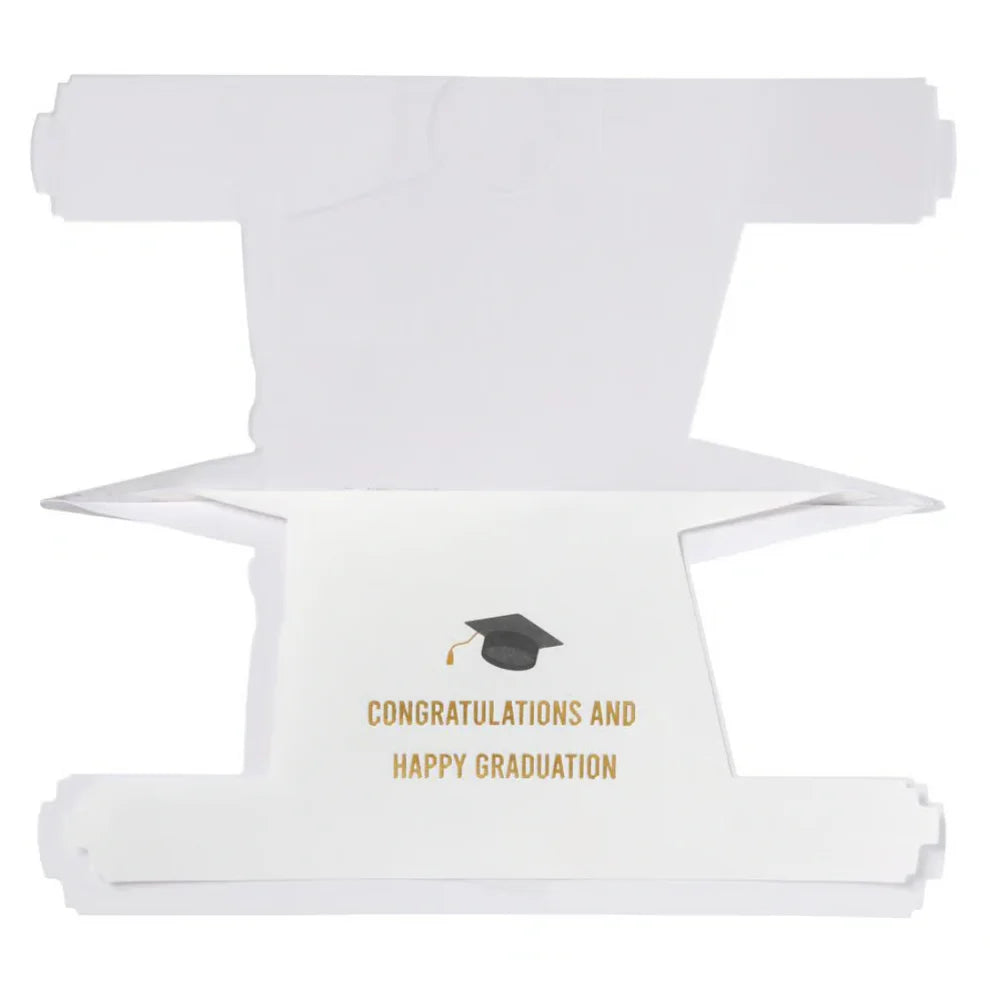 Die Cut Hat And Diploma Graduation Card