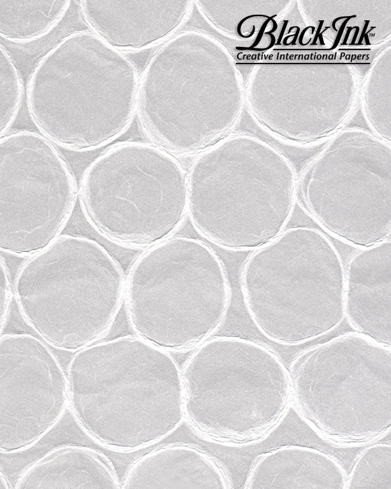 Decorative Mulberry Paper - Beehive - White