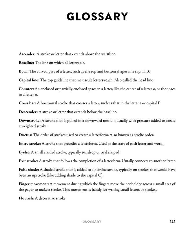 Copperplate Calligraphy Practice Book by Christen Allocco Turney