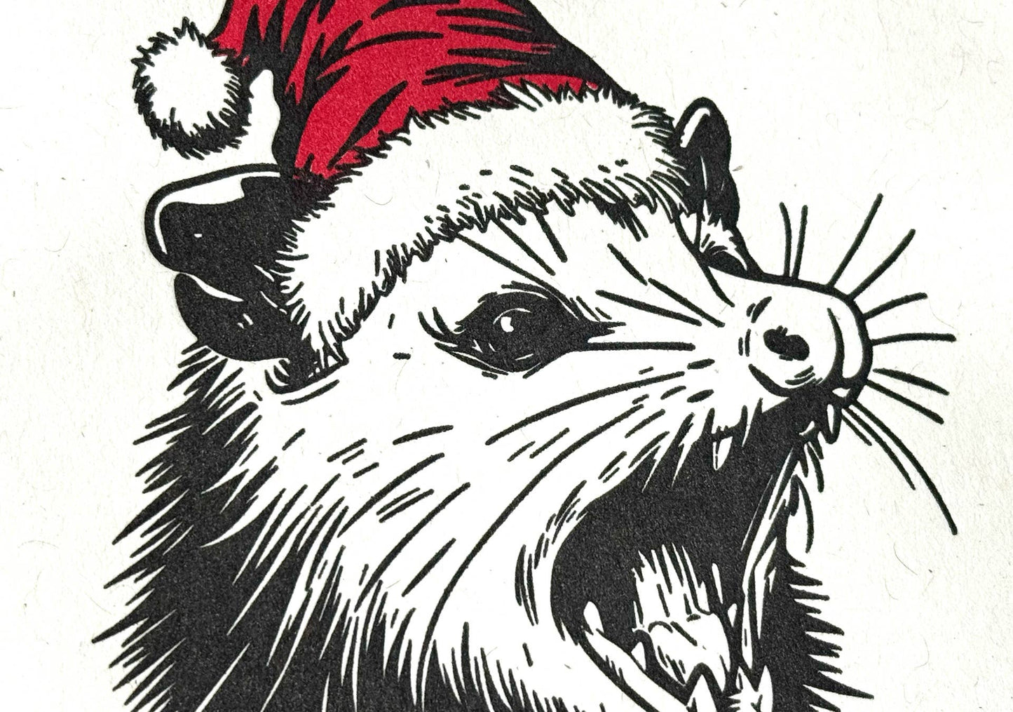 Hiss Christmas Greeting Card