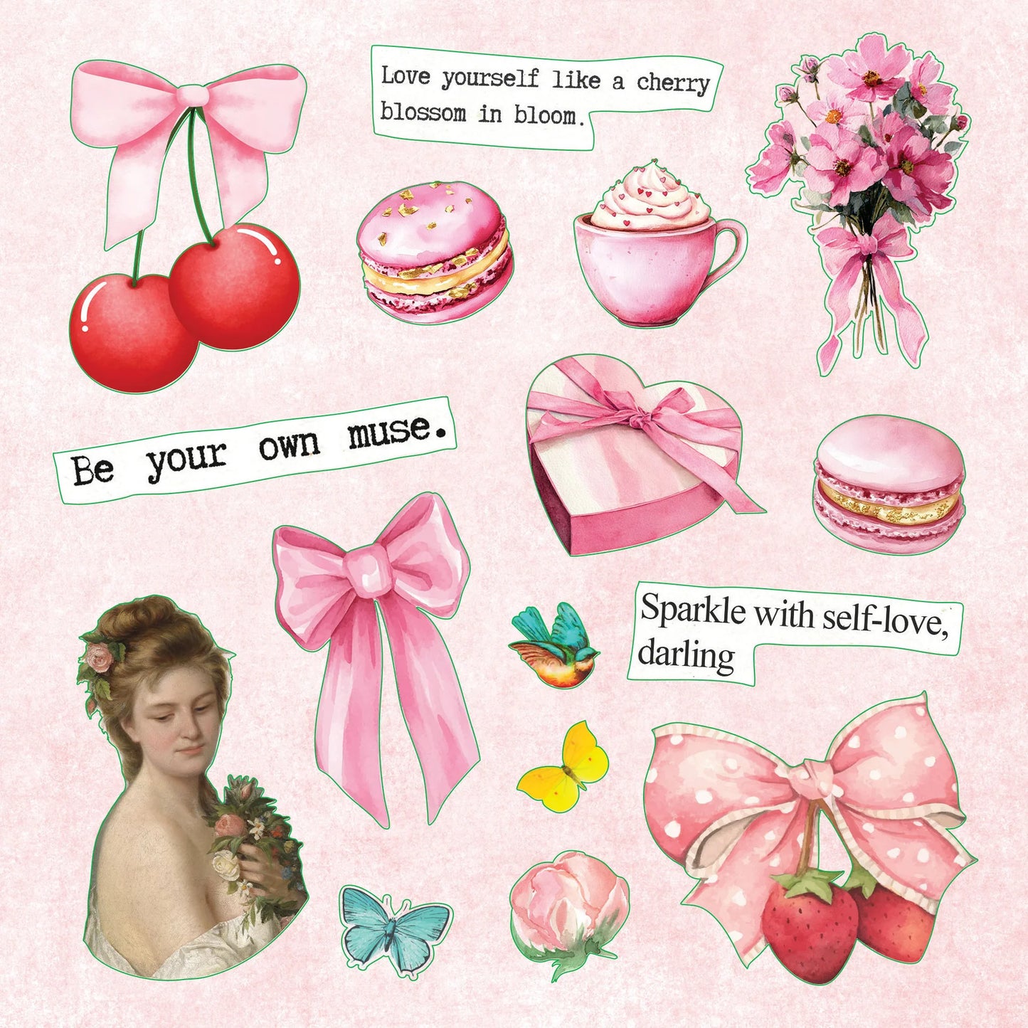 La Petite Coquette Sticker Book