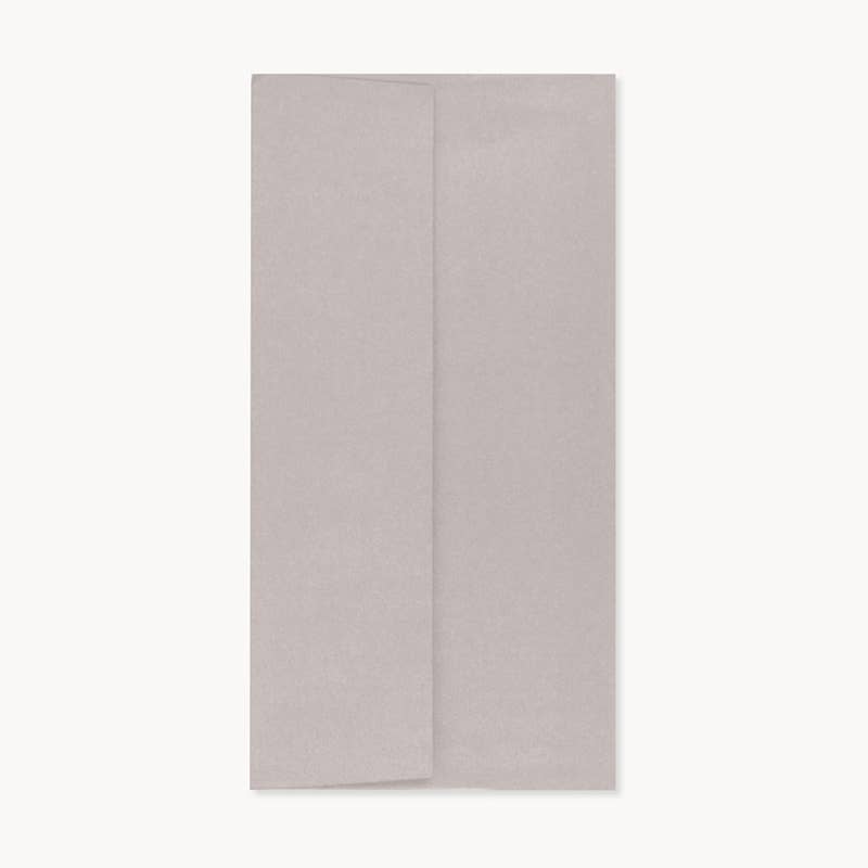 Silver iridescent envelope for Jelly Fish Pop-Up Card, stationery store item with holographic details.