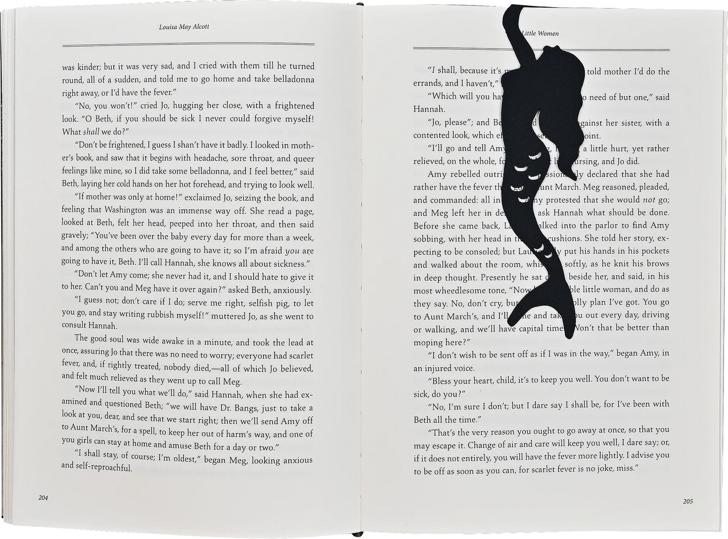 Metal Book Hugger Bookmark - Mermaid