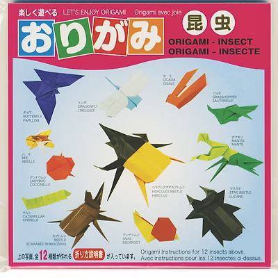 Origami -- Origami Insects Kit