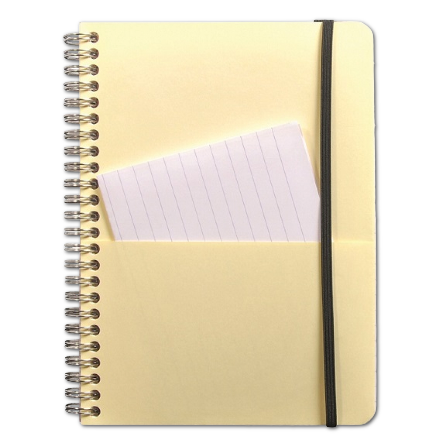 6 x 8.25 Clairefontaine Wirebound Notebook w/Elastic Closure