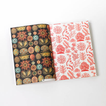 Art Forms In Nature Gift & Creative Paper Book Vol. 83 showing decorative sheets, available at stationery store.