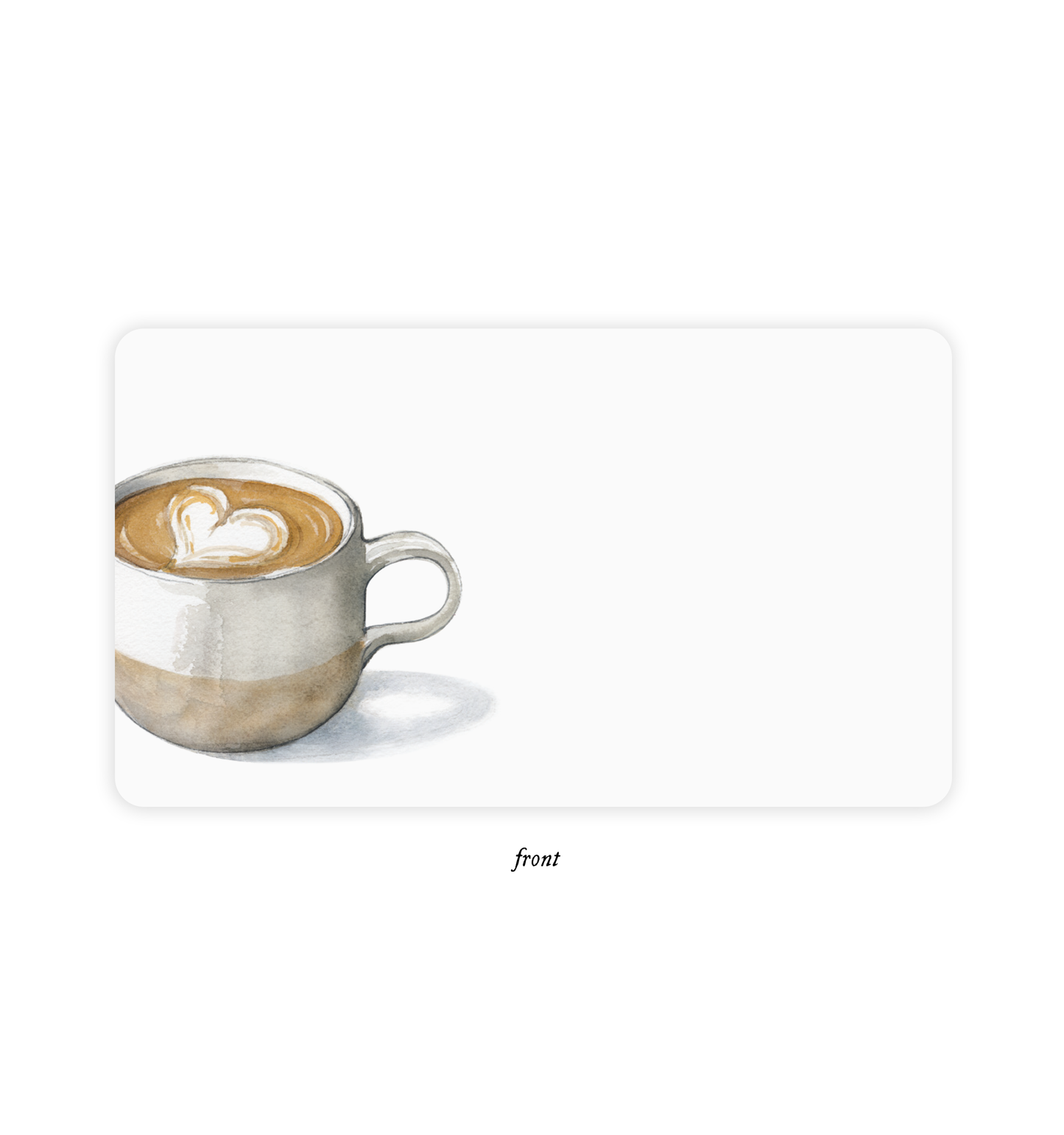 Latte Little Notes® l Coffee cup