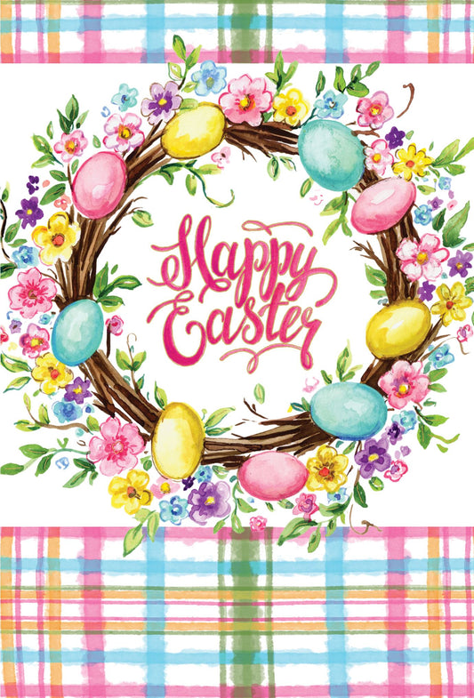 Easter Easter Egg Wreath