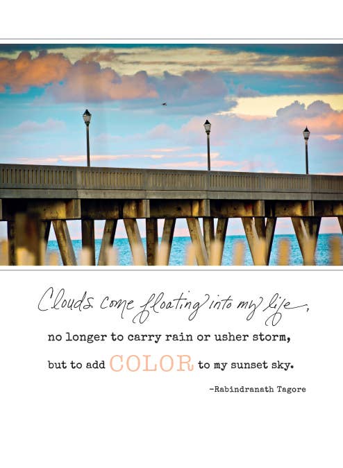 649CM: Clouds come floating into my life, no longer to carry