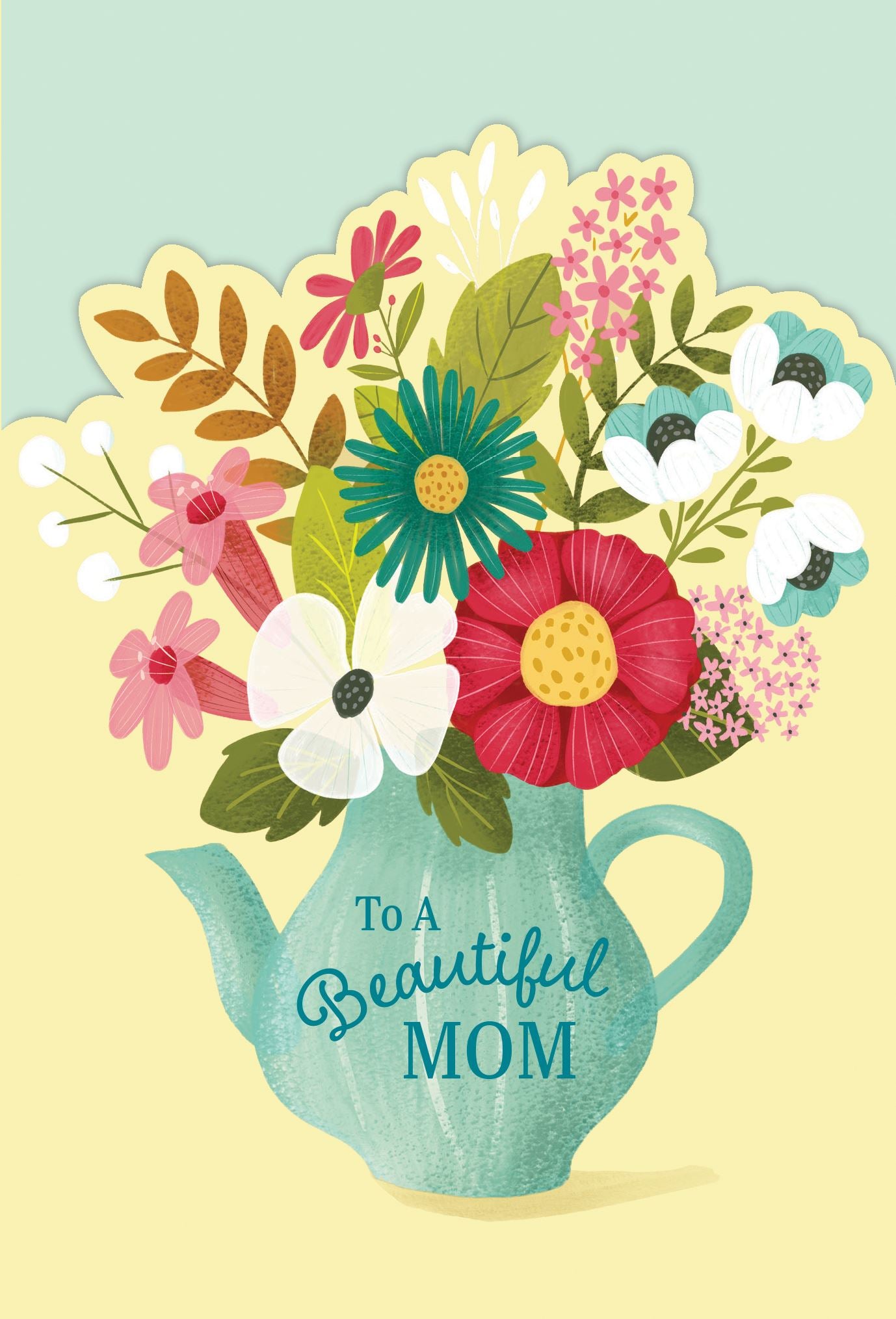 Mother's Day Whimsy Teapot