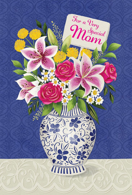 Mother's Day Chinoiserie Vase