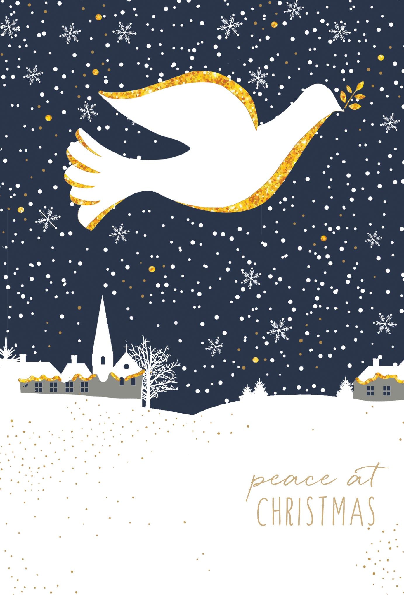 Christmas - Snowy Night Dove