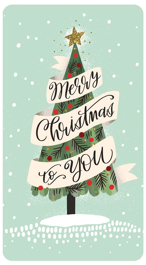 Christmas - Money Holder Merry Christmas To You Tree