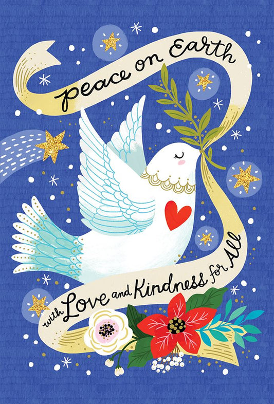 Christmas - Religious Peace On Earth Dove