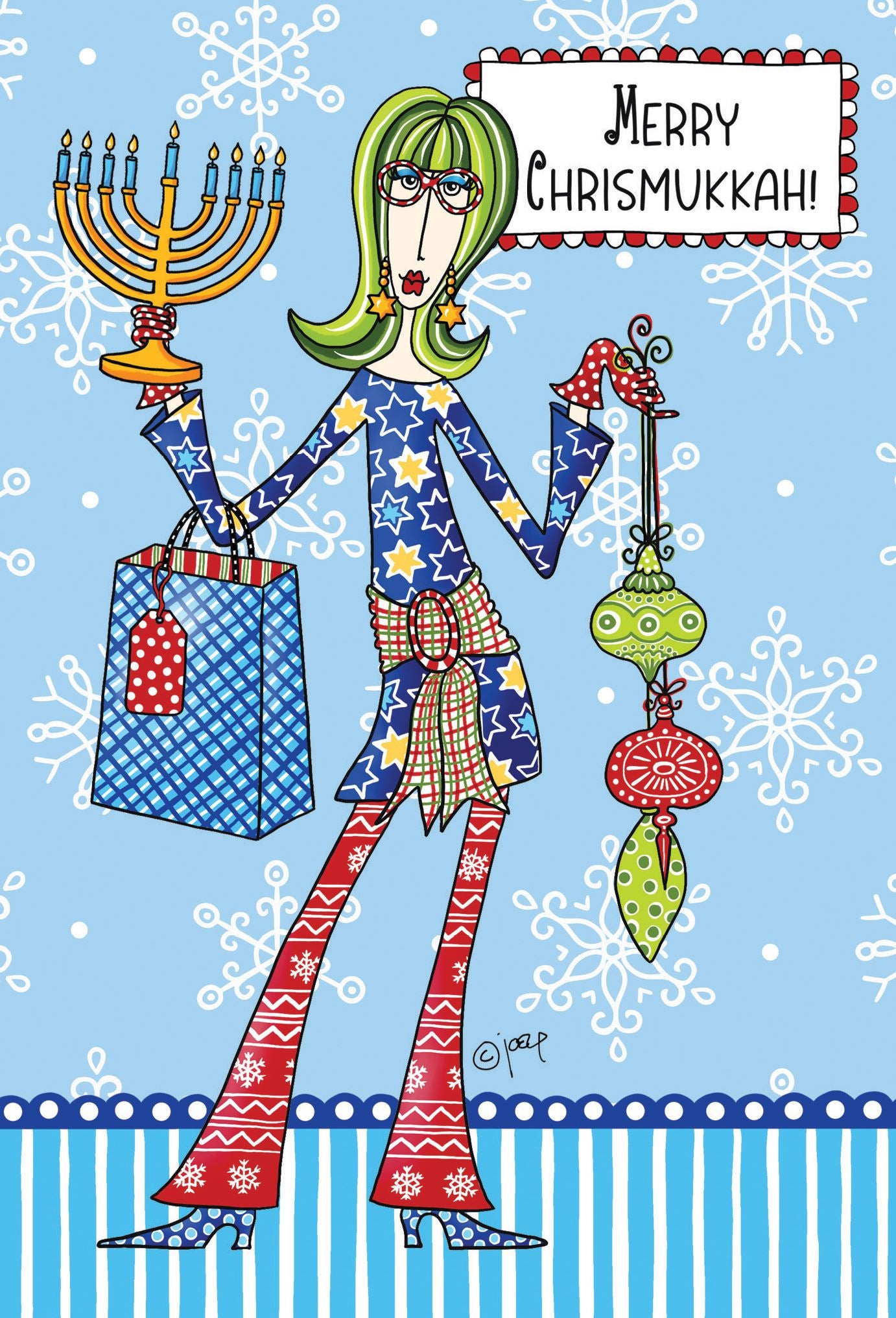 Holiday Card - Chrismukkah