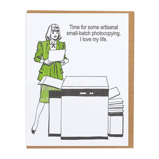 Artisan Copies Greeting Card