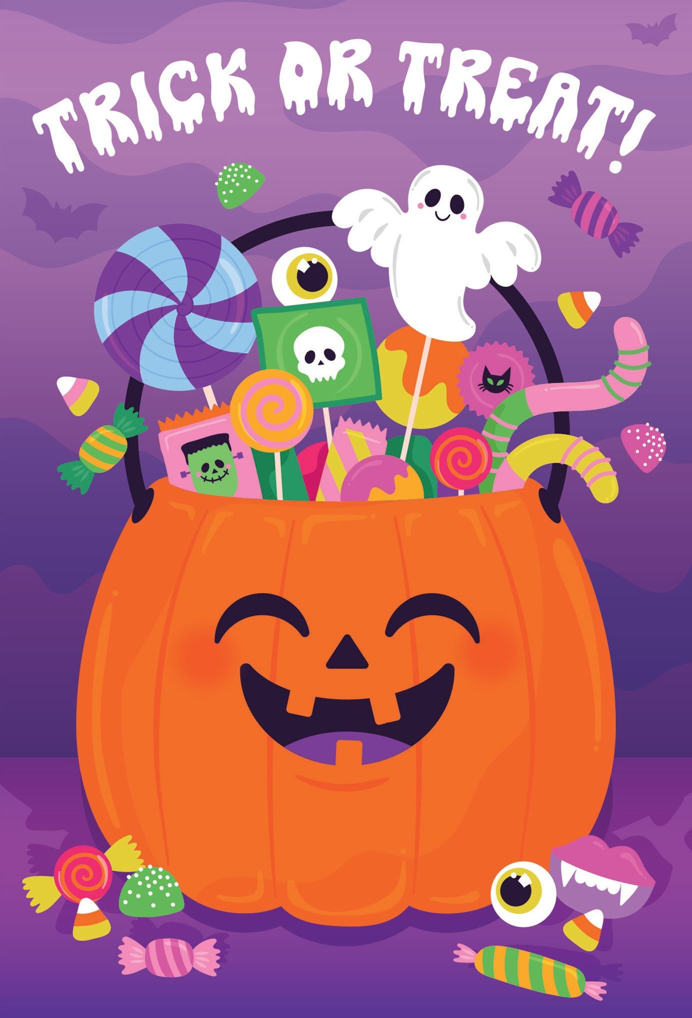 Halloween - Vintage Candy Bucket