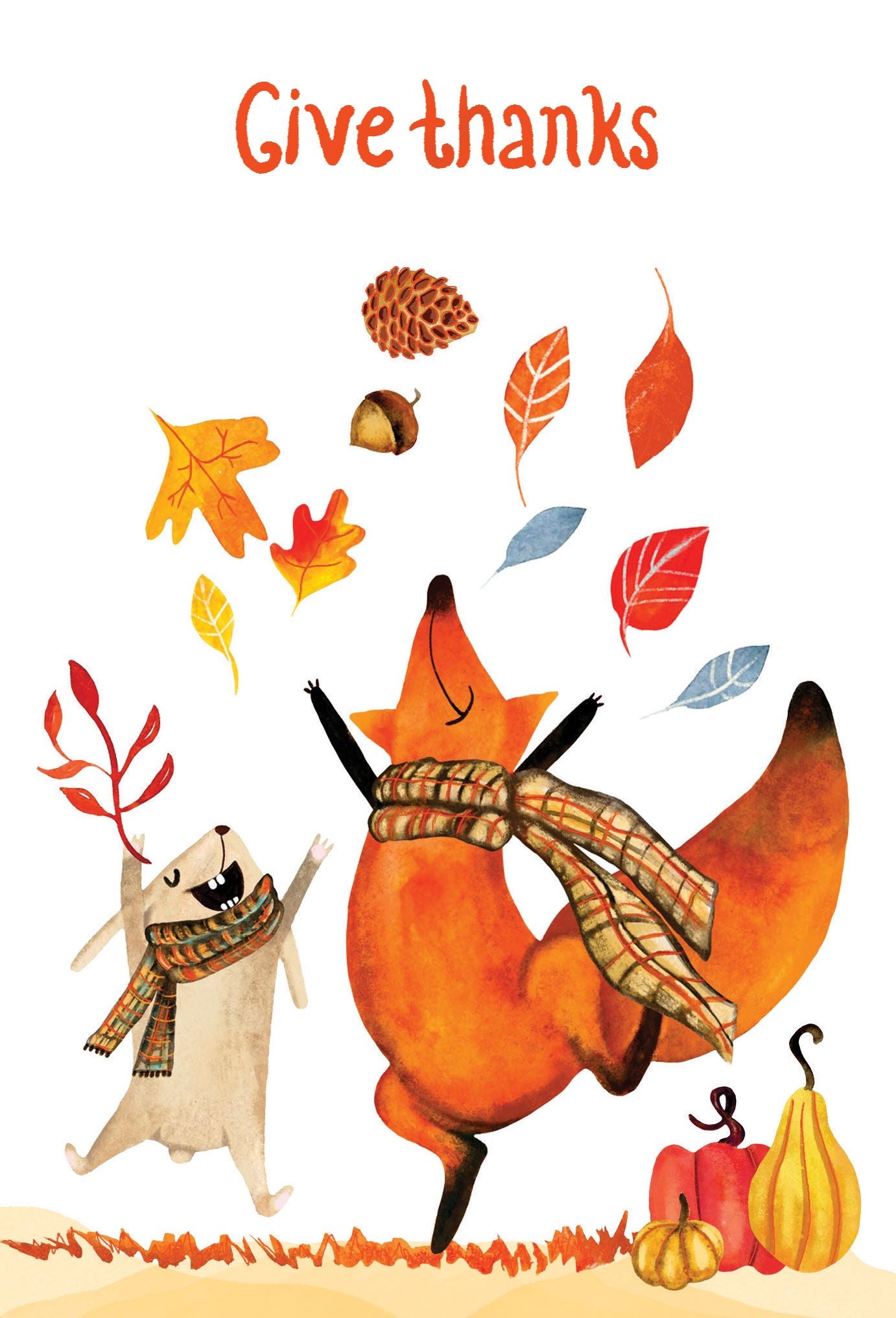 Thanksgiving - Woodland Buddies