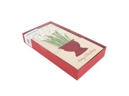 Christmas Paperwhites Boxed Card Set 6-Count