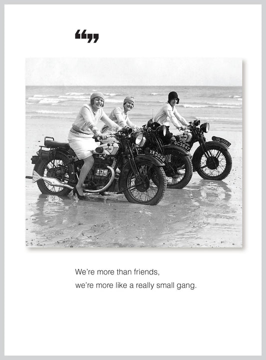 More than friends Everyday Birthday Greeting Card