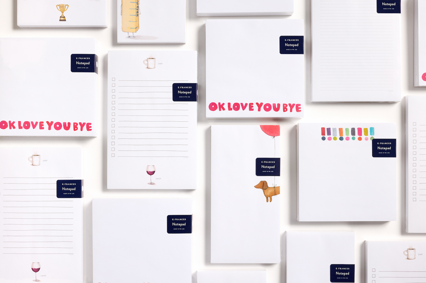 Happy Dots Market Notepad  l To do List Checkboxes