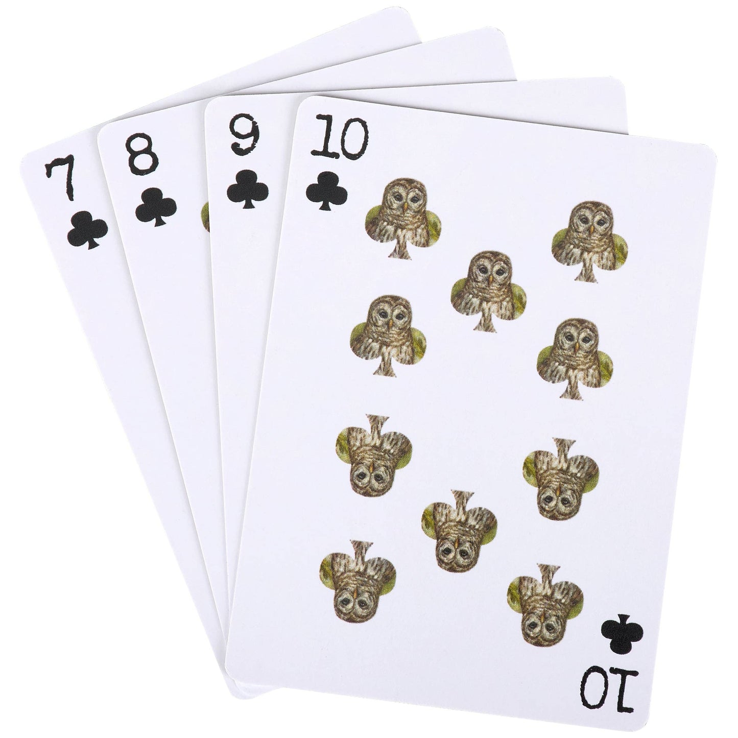 Fall Owls Playing Cards
