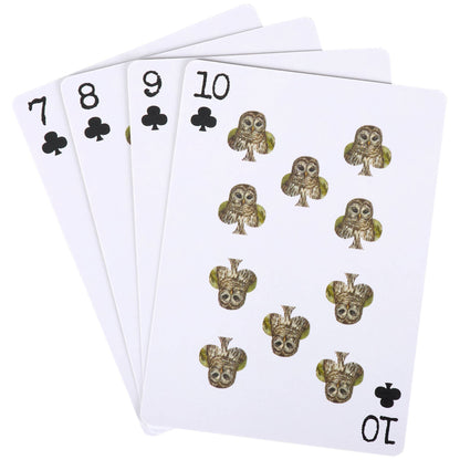 Fall Owls Playing Cards