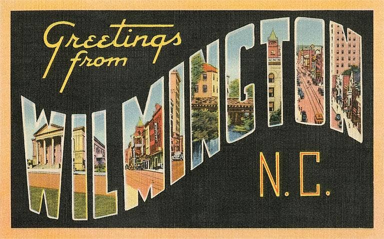 Postcard - Greetings from Wilmington