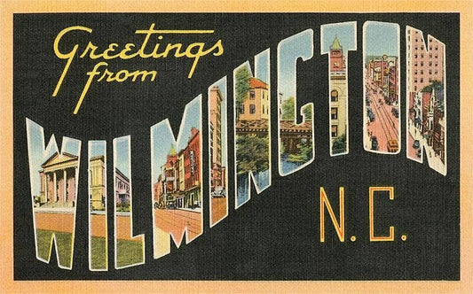 Postcard - Greetings from Wilmington