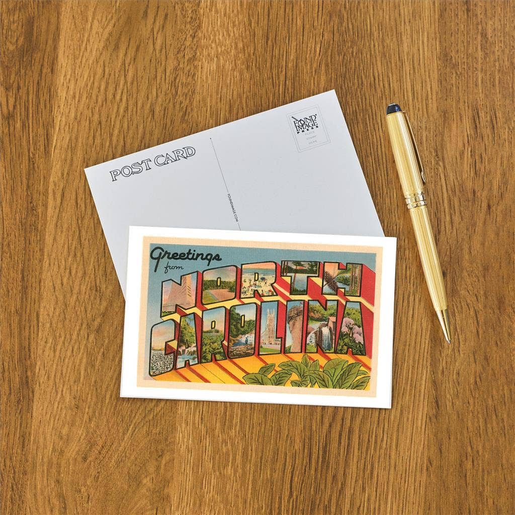Postcard - Greetings from North Carolina