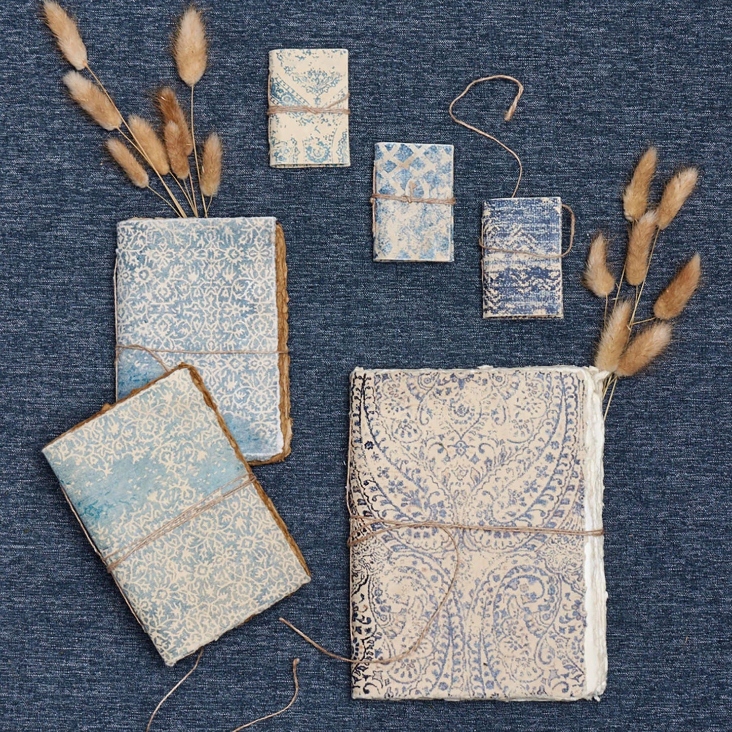 Indigo Mini Notebook Set