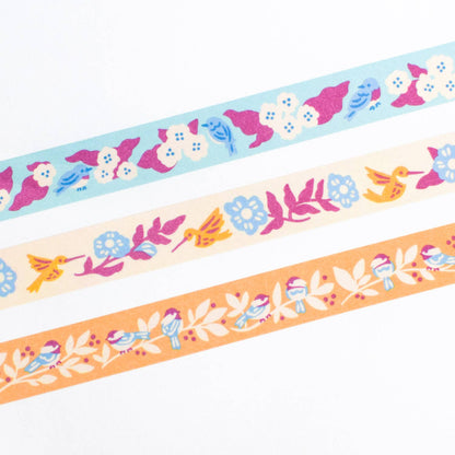 Birds & Blooms Washi Tape Set