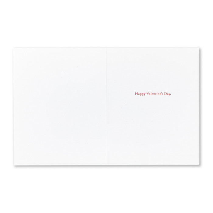“My heart talks about nothing but you.” —Albert Camus Valentine's Day Card
