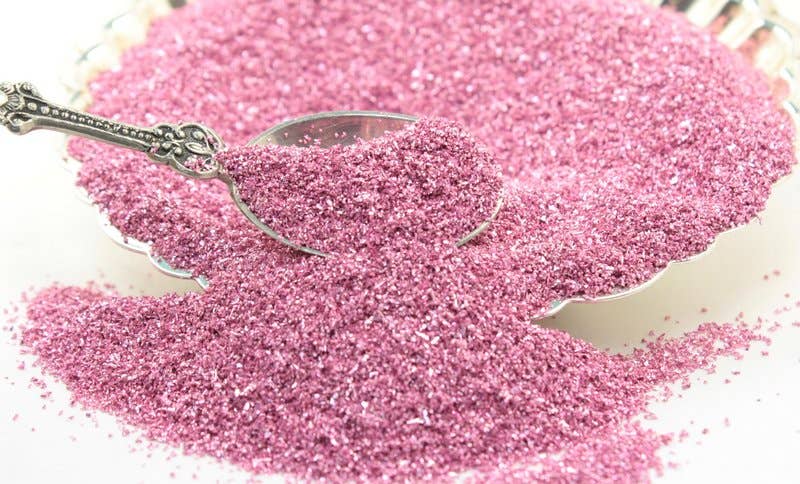 Rose Pastel- Sparkly German Glass Glitter - Fine 90 grit,25g