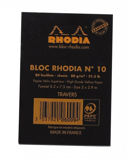 Rhodia Classic Notepad 2 x 3