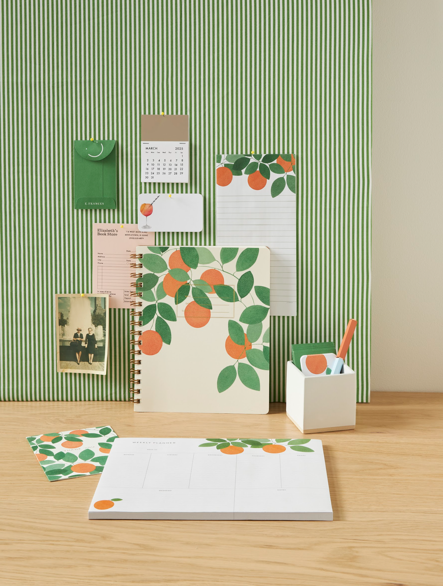 Orange Grove Weekly Planner