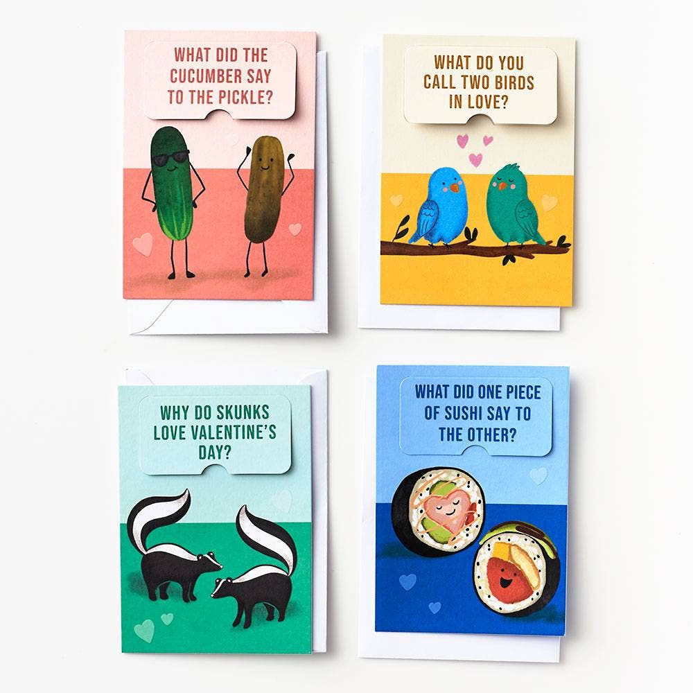 Jokes Valentine's Card Set