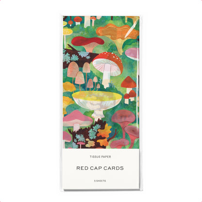 Woodland Mushrooms tissue paper